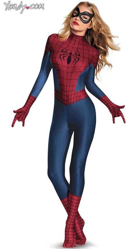 Amazon.co.uk: Womens Spiderman Costume Bodysuit